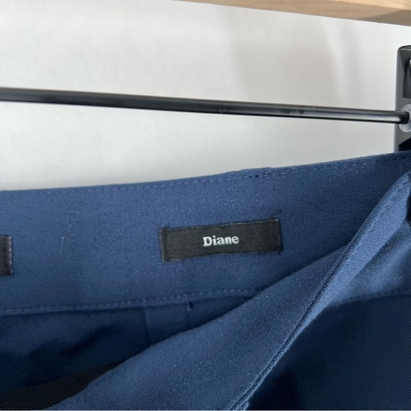 Shape Benefits by Chadwicks Diane Tummy Control Straight Leg Pant in Navy - Picture 7 of 12